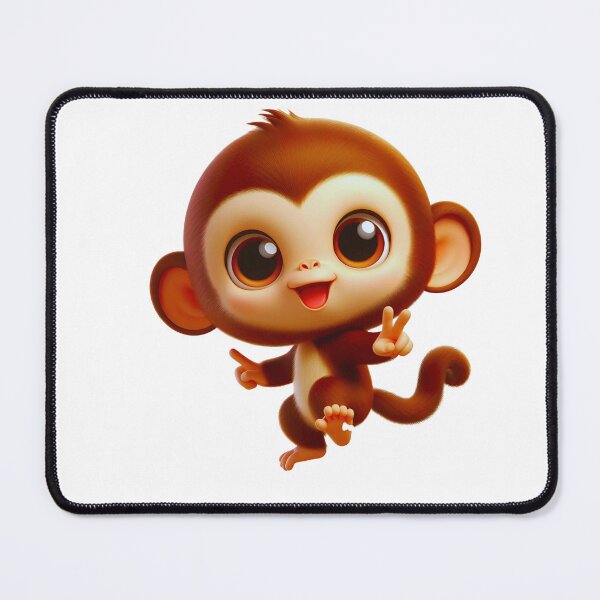 Item preview, "Monkeying Around: Adorable Baby Monkey Prints for Little Fashionistas!" designed and sold by JAMESAMORN.