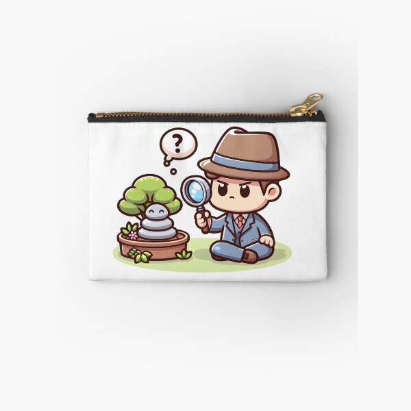 Item preview, Kawaii Detective: Magnifying Glass Zen Garden designed and sold by CanvasCutie.