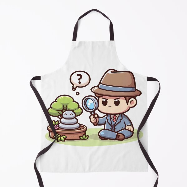Item preview, Kawaii Detective: Magnifying Glass Zen Garden designed and sold by CanvasCutie.
