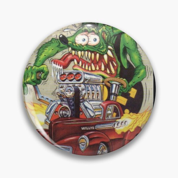 Item preview, Rat Fink 110 Oversized print designed and sold by Mr-Copyright.
