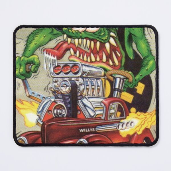 Item preview, Rat Fink 110 Oversized print designed and sold by Mr-Copyright.