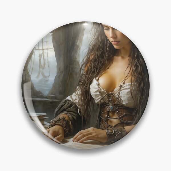 Item preview, A pirate in a ship's cabin designed and sold by photoparadise22.