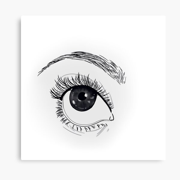 Item preview, monochrome eye designed and sold by Kalhanne.