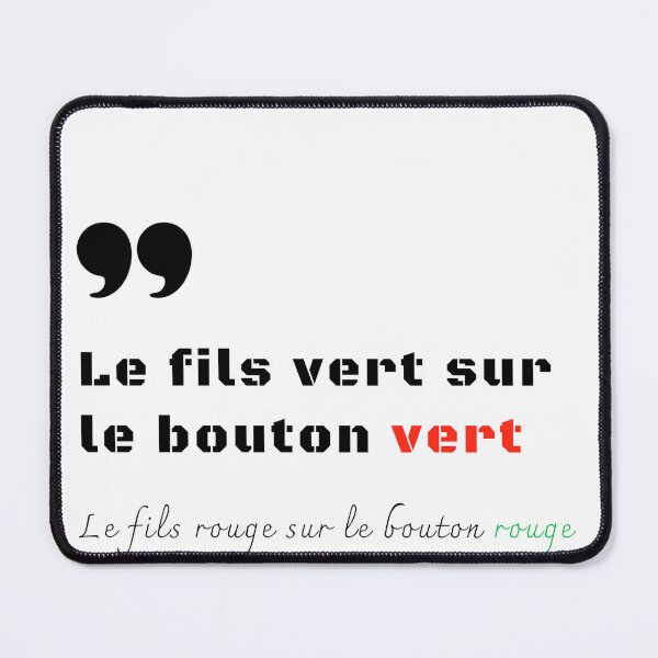 Item preview, Copie de Copie de Copie de Copy of Copy of Copy of funny French film quote designed and sold by s-flo-art.