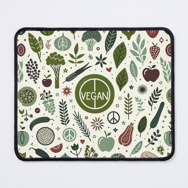Item preview, Vibrant Vegan Harvest: A Healthful Art Collage designed and sold by FarBeyound.