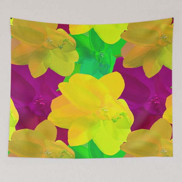 Item preview, Christmas Cactus - Photography / Pink, Blue, Yellow Christmas Cactus / Floral Photography designed and sold by Victoria Rose.