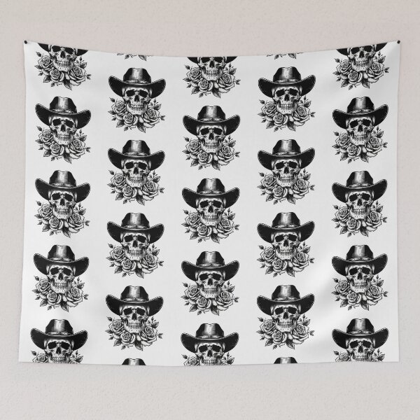 Item preview, Cowboy Hat, Skull designed and sold by Blink Art Studio.