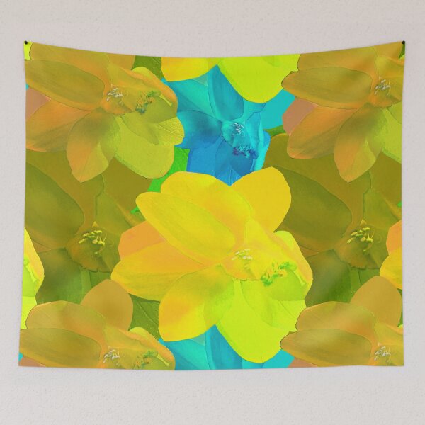 Item preview, Christmas Cactus - Photography / Pink, Blue, Yellow Christmas Cactus / Floral Photography designed and sold by Victoria Rose.