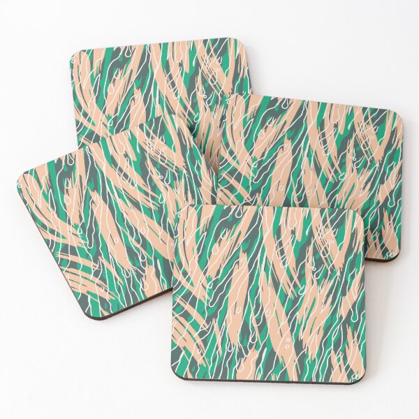Item preview, Bistro Green, Mint and Peach Fuzz #2 designed and sold by Kettukas.