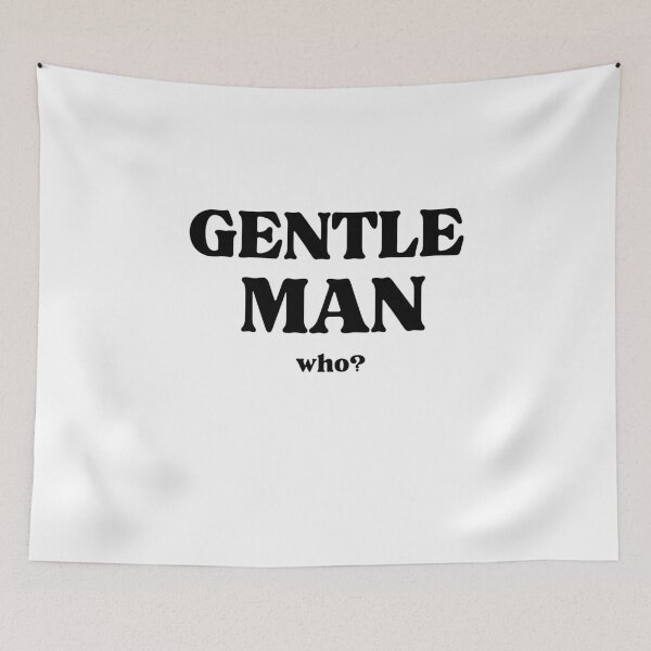 Item preview, Gentle Man Who? |  Parody of Gentle woman designed and sold by Eckaa.