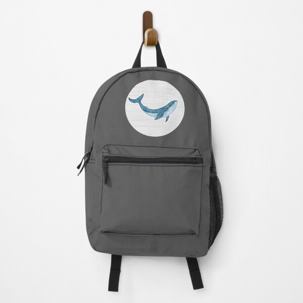 Item preview, Blue Whale Watercolor Drawing designed and sold by LivingColorful.