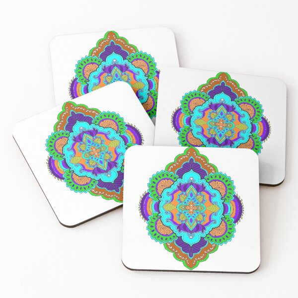 Item preview, Vibrant Cosmic Portal: Psychedelic Mandala Art designed and sold by Vibrantvalley.