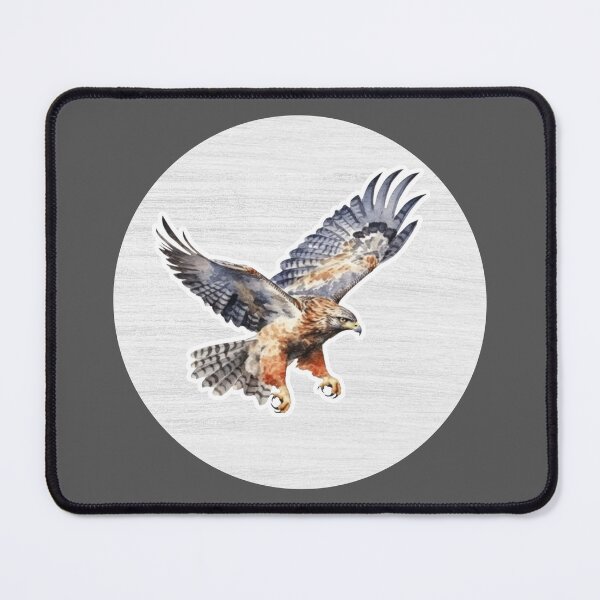 Item preview, Watercolor Drawing of a Hawk designed and sold by LivingColorful.