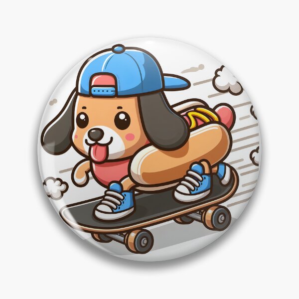 Item preview, Kawaii Hot Dog With Sneakers designed and sold by CanvasCutie.