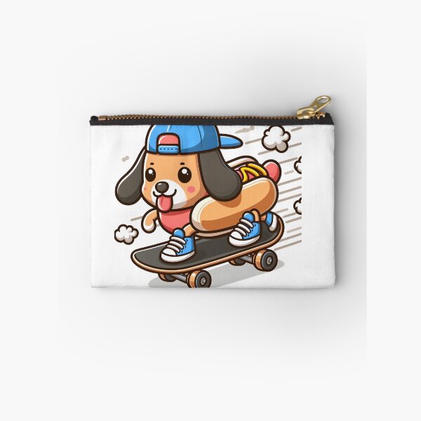 Item preview, Kawaii Hot Dog With Sneakers designed and sold by CanvasCutie.