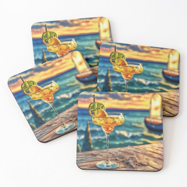 Item preview, "Beachside Seaside Cocktail" designed and sold by Artisticanvas.