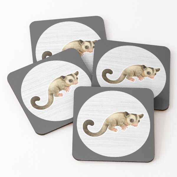 Item preview, Flying Squirrel Watercolor Drawing designed and sold by LivingColorful.