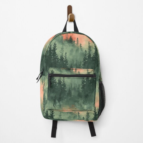 Item preview, Abstract forest watercolor designed and sold by julia-giulina.
