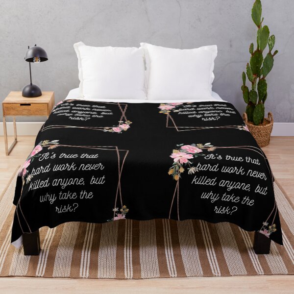 Item preview, It's true that hard work never killed anyone, but why take the risk? designed and sold by UnCoverDesign.