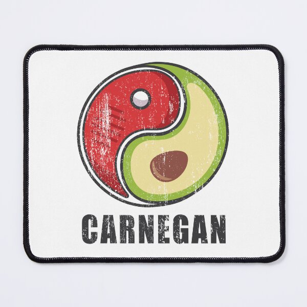 Item preview, Carnegan - non binary person loving meat and plant based food equally designed and sold by bettercolors.