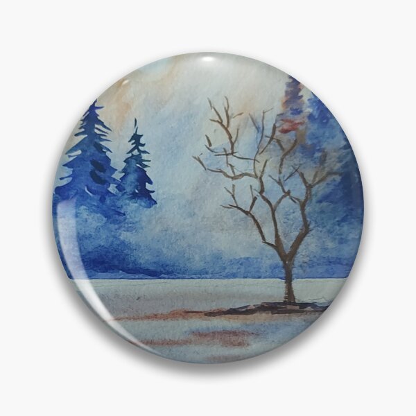Item preview, a tree in winter designed and sold by clayreparisshop.