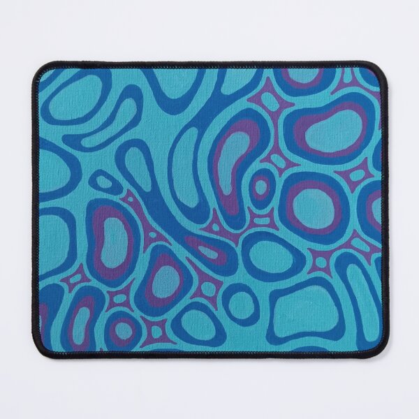Item preview, abstract blue and purple piece designed and sold by Lilou Boivin.