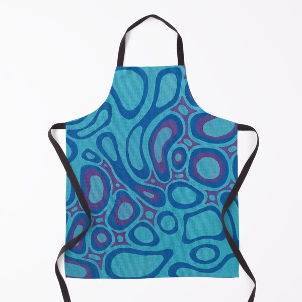 Item preview, abstract blue and purple piece designed and sold by Lilou Boivin.