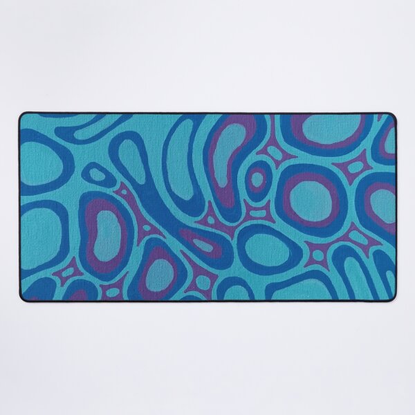 Item preview, abstract blue and purple piece designed and sold by Lilou Boivin.