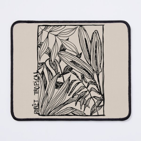 Item preview, Retro colors tropical forest illustration designed and sold by s-flo-art.