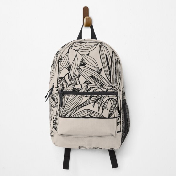 Item preview, Retro colors tropical forest illustration designed and sold by s-flo-art.