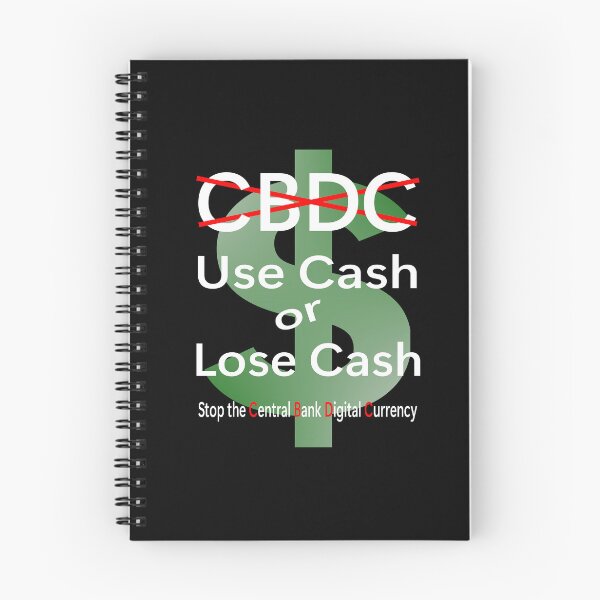 Item preview, Use CASH.... Stop the CBDC.. designed and sold by MercadoBizarre.