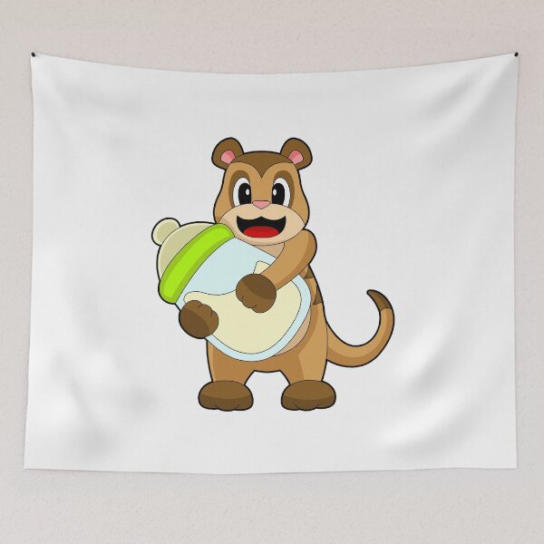 Item preview, Meerkat Baby bottle Milk designed and sold by Snabdesign84.