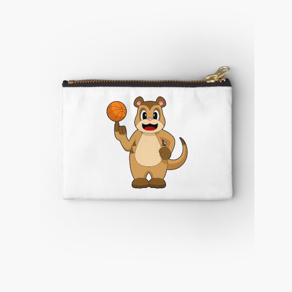 Item preview, Meerkat Basketball player Basketball designed and sold by Snabdesign84.