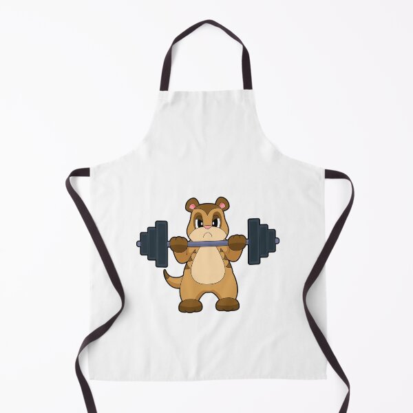 Item preview, Meerkat Bodybuilder Dumbbell Bodybuilding designed and sold by Snabdesign84.