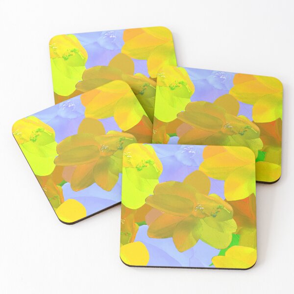 Item preview, Purple Yellow Orange Christmas Cactus Photography / Floral Photography designed and sold by Victoria Rose.