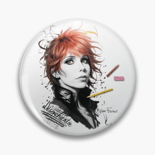 Item preview, Mylene Farmer in Sketch designed and sold by NickTaroDesign.