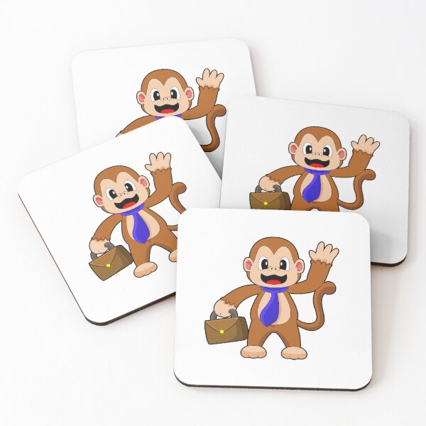 Item preview, Monkey Businessman Briefcase designed and sold by Snabdesign84.