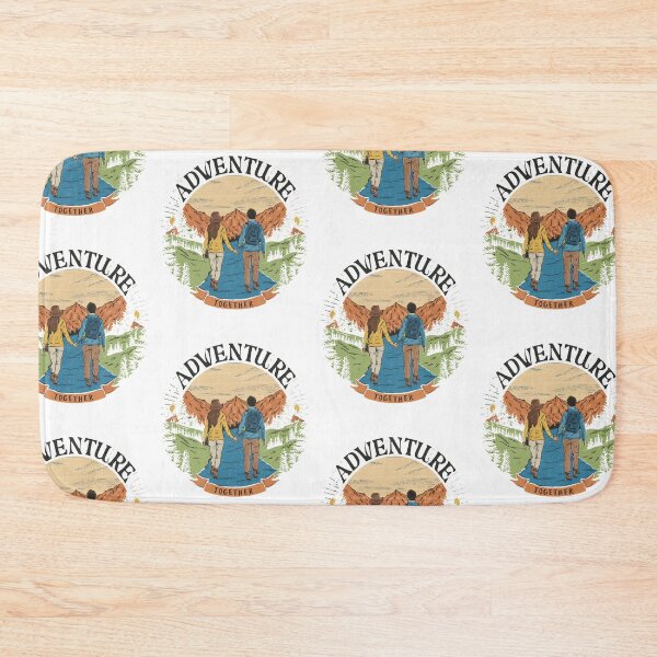 Item preview, Friendship Adventure: Explore Together - Vibrant Outdoors Illustration designed and sold by HahaHandlesHub.