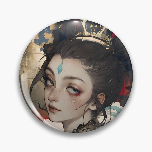 Item preview, The Woman with Freckles designed and sold by SpokIA.