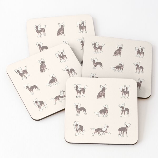 Item preview, Linda manada de perros con cresta china designed and sold by Mayarart.