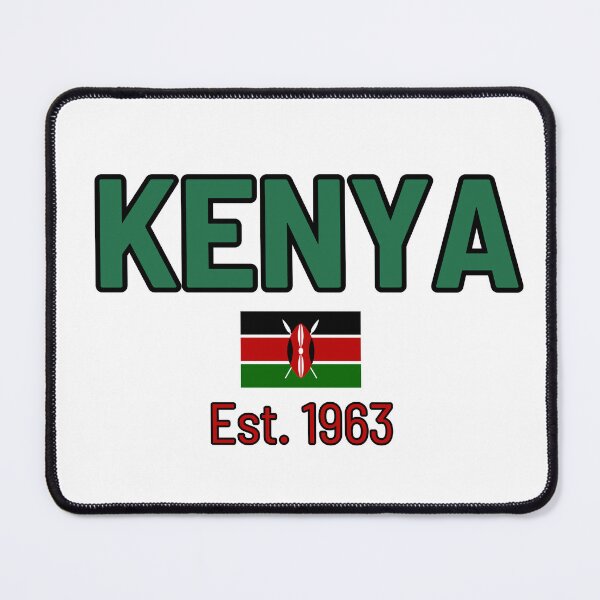 Item preview, Kenya Established 1963 with flag designed and sold by Firikokoz.