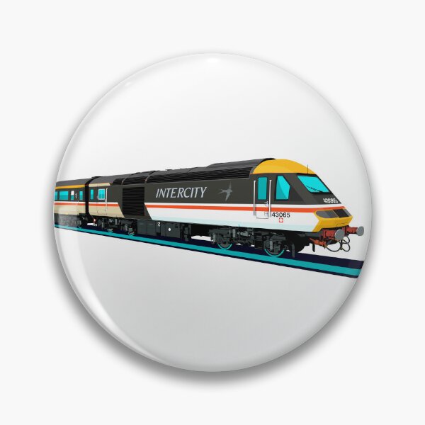 Artikelvorschau, BR 43 HST - Triebwagen 43065 | Intercity Swallow-Lackierung entworfen und verkauft von MarkGeorgeArt.