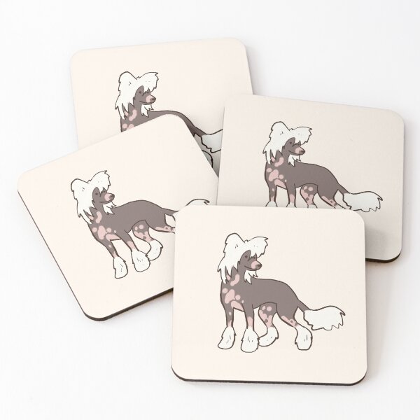 Item preview, ilustración de perro crestado chino designed and sold by Mayarart.