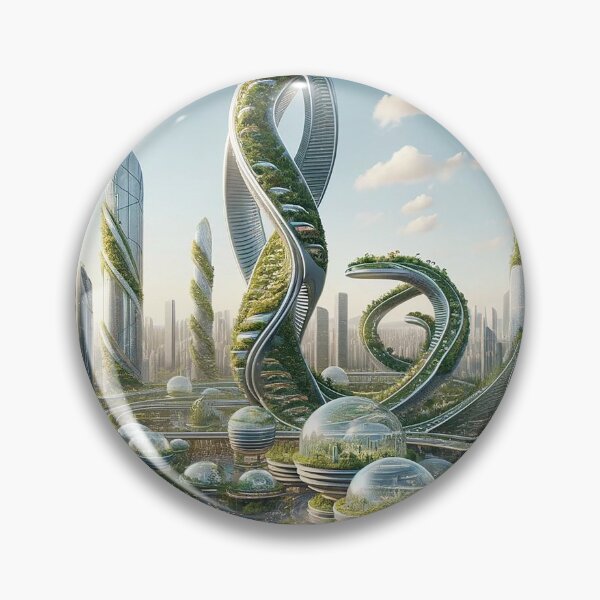 Item preview, Heavenly cities of the future designed and sold by Cerberus-Art.