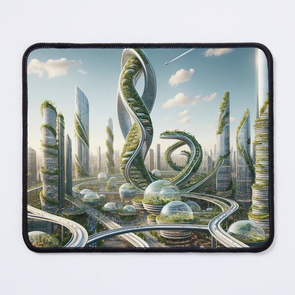 Item preview, Heavenly cities of the future designed and sold by Cerberus-Art.