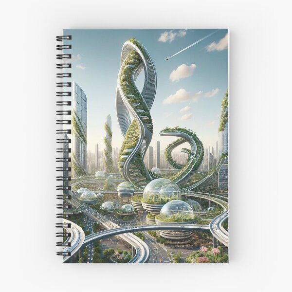 Item preview, Heavenly cities of the future designed and sold by Cerberus-Art.