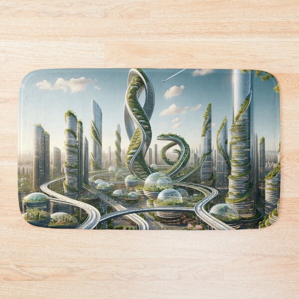 Item preview, Heavenly cities of the future designed and sold by Cerberus-Art.
