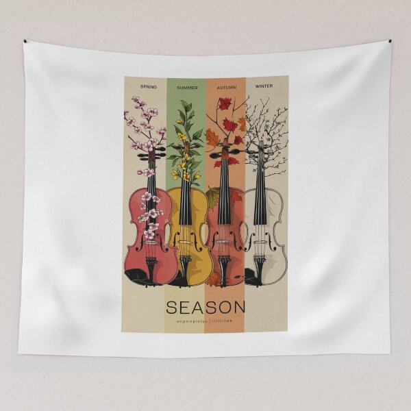 Item preview, Seasonal Harmony: A Symphony of Nature and Growth designed and sold by Colorful-Garden.