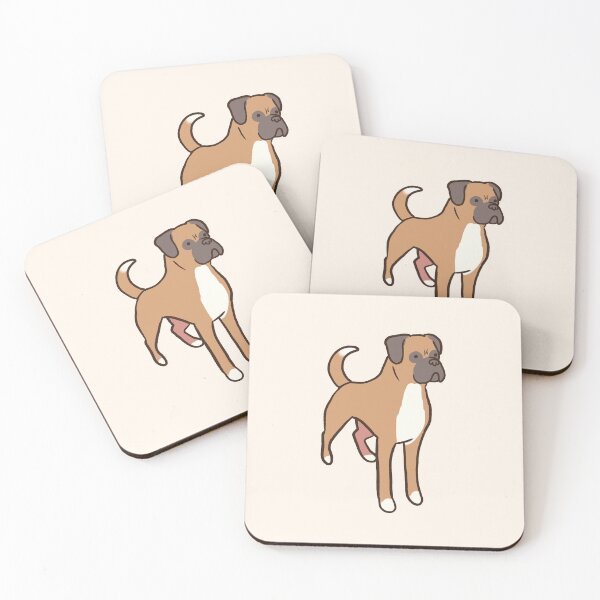 Item preview, Cute boxer dog designed and sold by Mayarart.