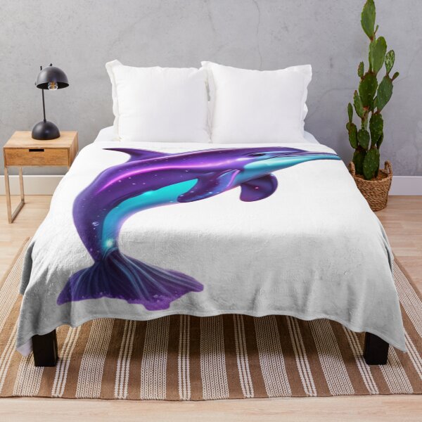 Item preview, Colourful Cute Dolphin -Awesome Sticker designed and sold by GloriousArtSKD.